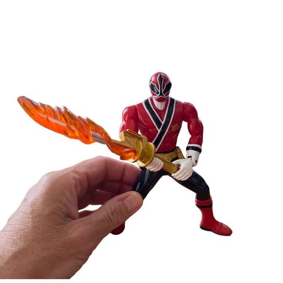 Power Rangers Action Figures Samurai & Super Megaforce Double Battle 6" - Picture 3 of 8